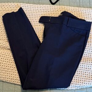 Loft Julie Skinny Navy Dress Pants